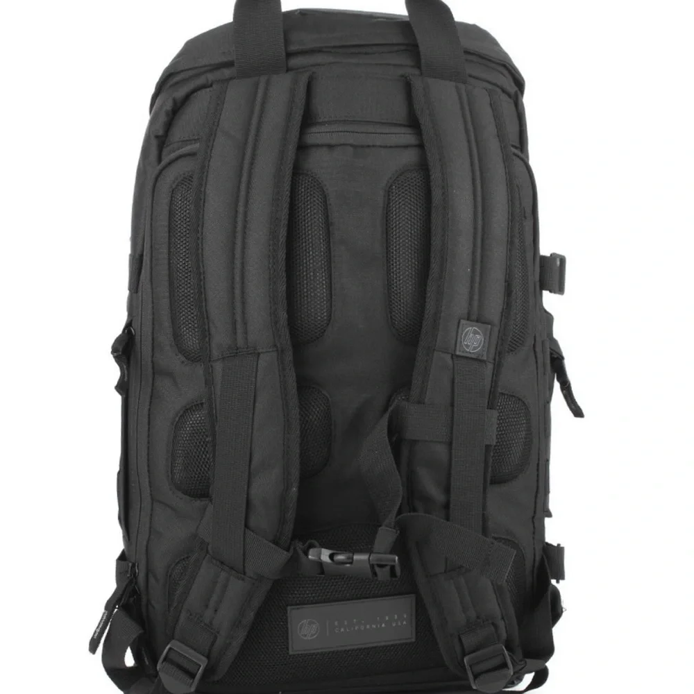 HP Black Backpack for Men